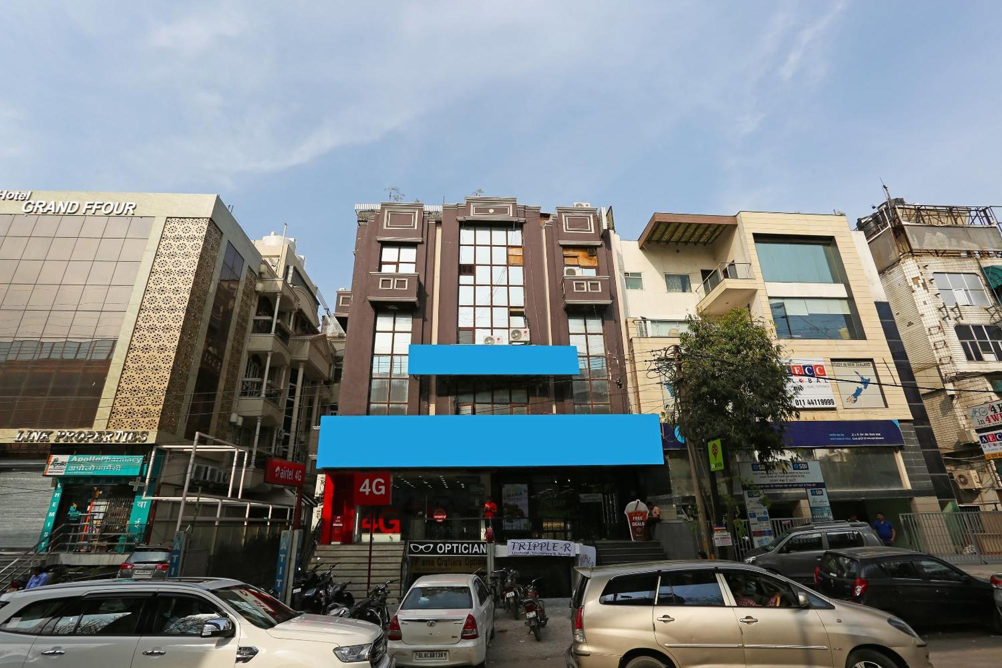 Oyo Flagship Hotel F Five New Delhi Buitenkant foto