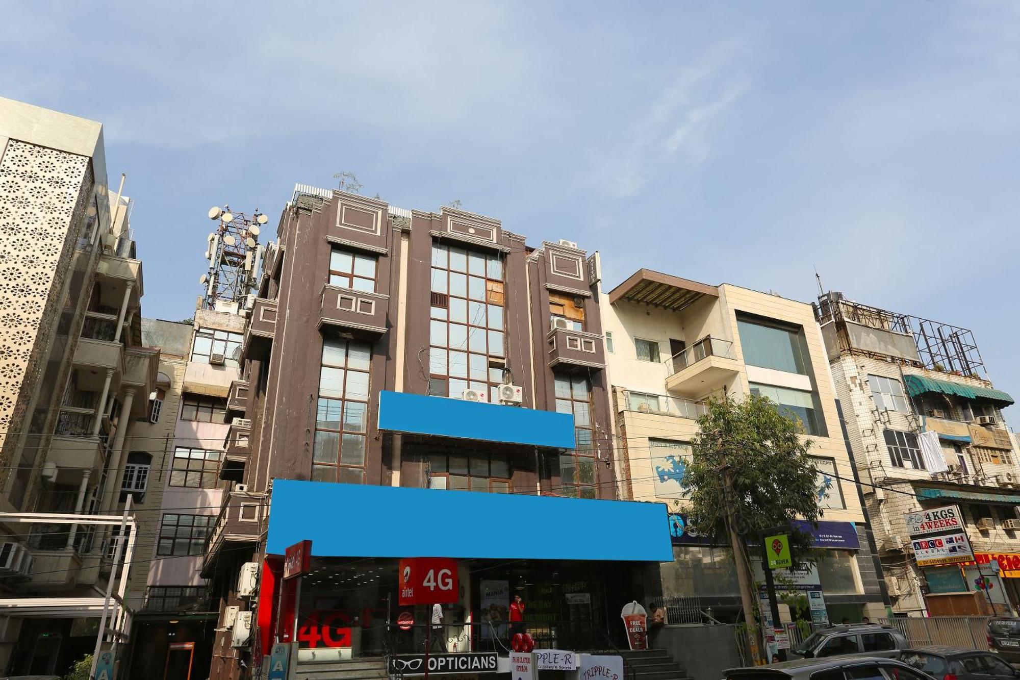 Oyo Flagship Hotel F Five New Delhi Buitenkant foto