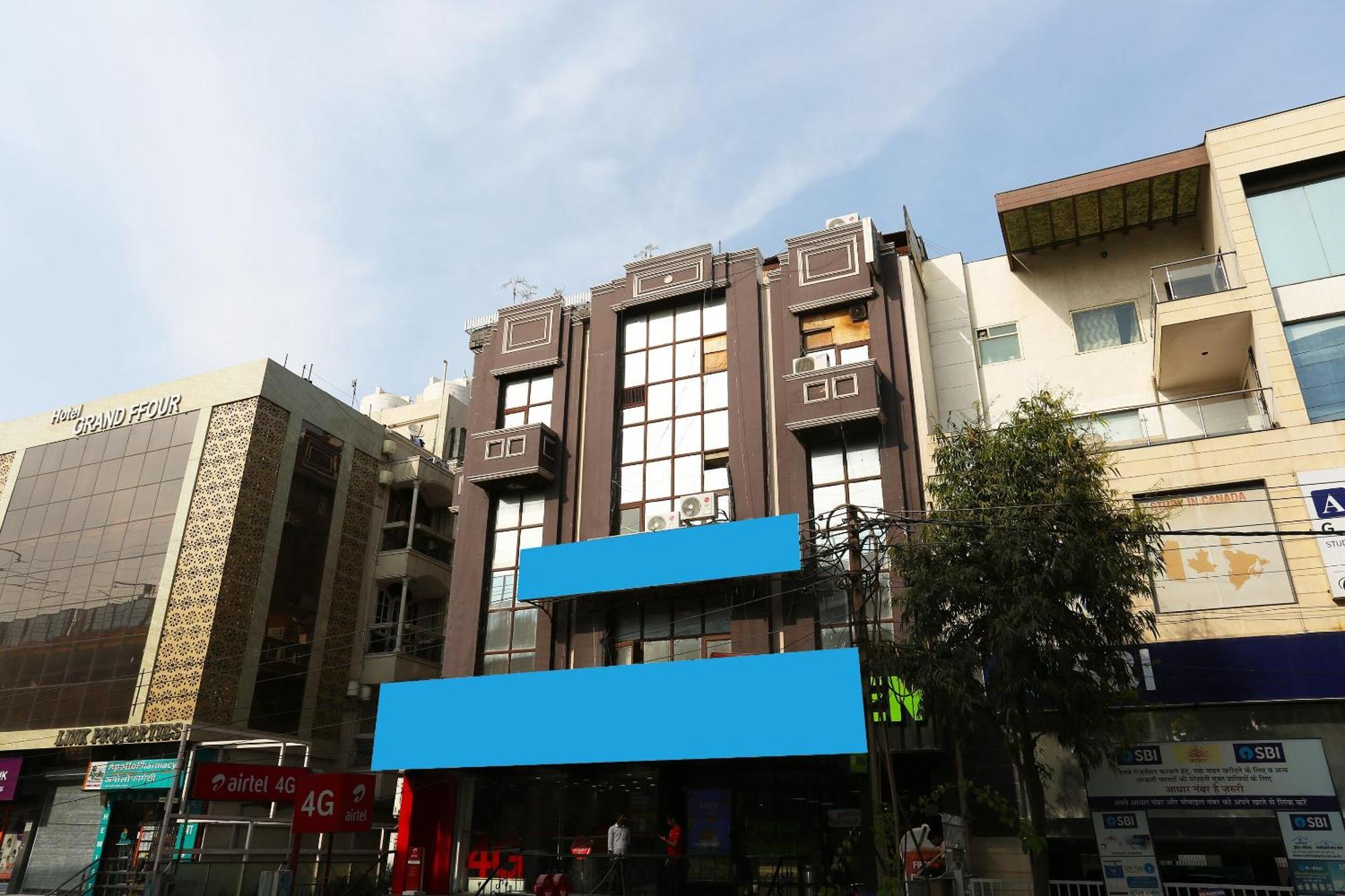 Oyo Flagship Hotel F Five New Delhi Buitenkant foto