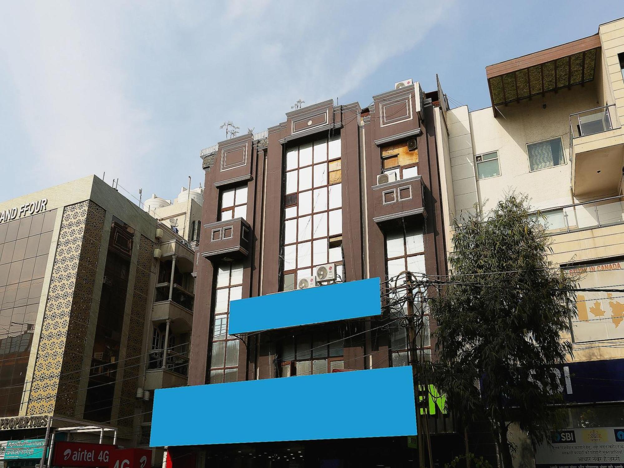 Oyo Flagship Hotel F Five New Delhi Buitenkant foto